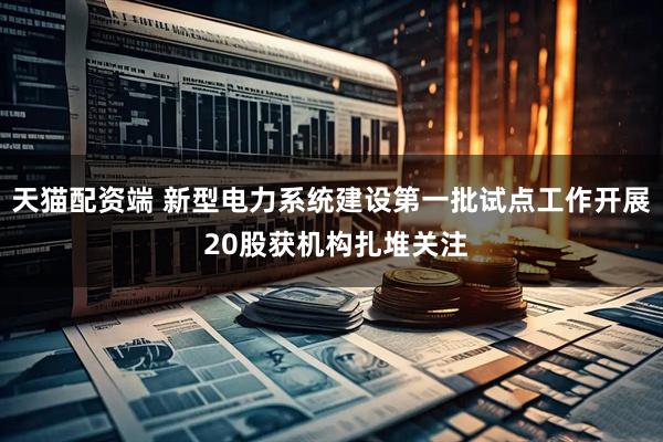 天猫配资端 新型电力系统建设第一批试点工作开展 20股获机构扎堆关注